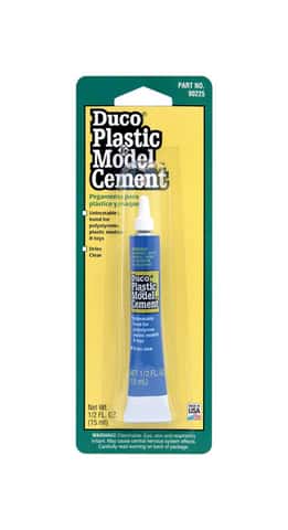 3 Pack Duco Plastic & Model Cement Fast Dries Clear 0.5 fl oz each New  Sealed 