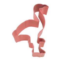 R&M International Corp Flamingo 3 in. W X 4 in. L Cookie Cutter Pink 1 pc