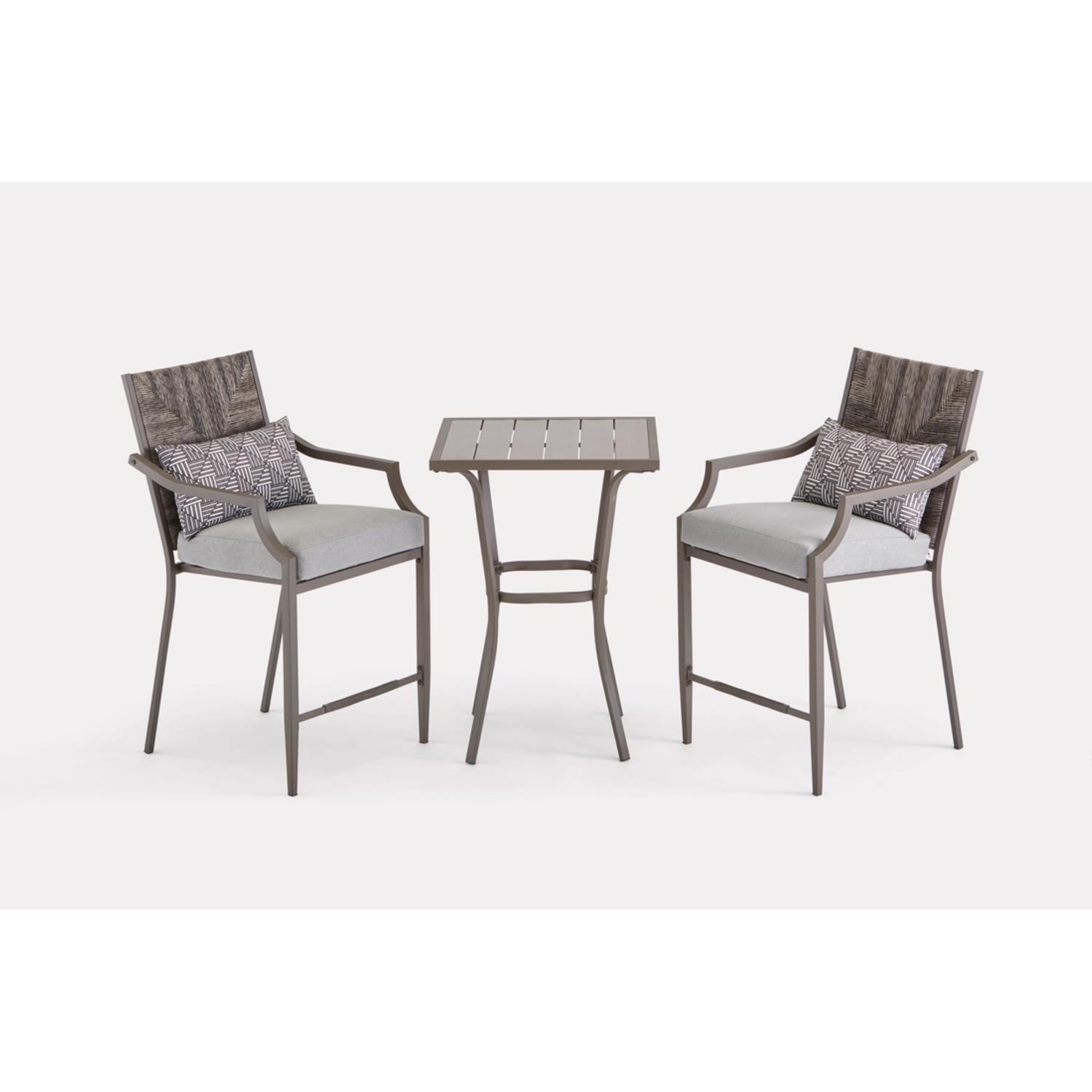 Oakview terrace 3 piece woven bistro set hotsell