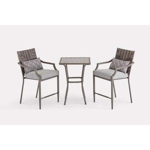 Living Accents Seabrook 3 pc Steel Bistro Set Mfr HSVS3X6P E01 Ace Hardware