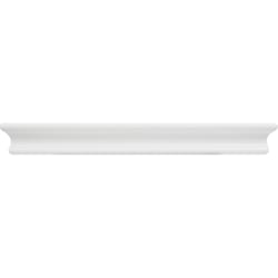 High & Mighty 2 in. H X 24 in. W X 18 in. D White Wood Floating Shelf