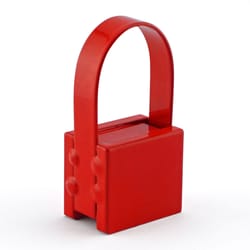 Magnet Source 1 in. L X .75 in. W Red Handle Magnet 25 lb. pull 1 pc