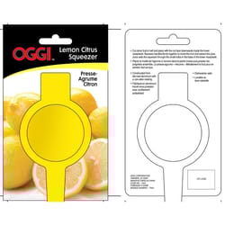 OGGI Yellow Aluminum Citrus Press