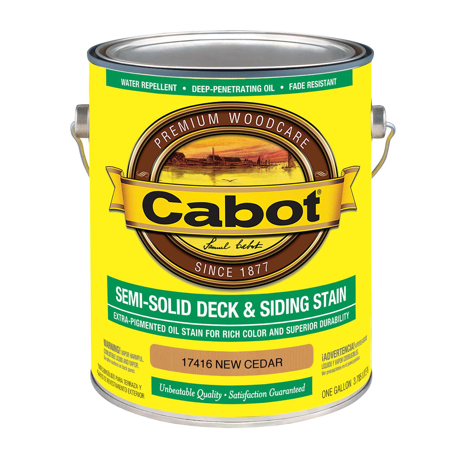 Cabot SemiSolid Low VOC SemiSolid New Cedar OilBased Stain and