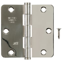 Ace 3-1/2 in. L Stainless Steel Residential Door Hinge 1 pk