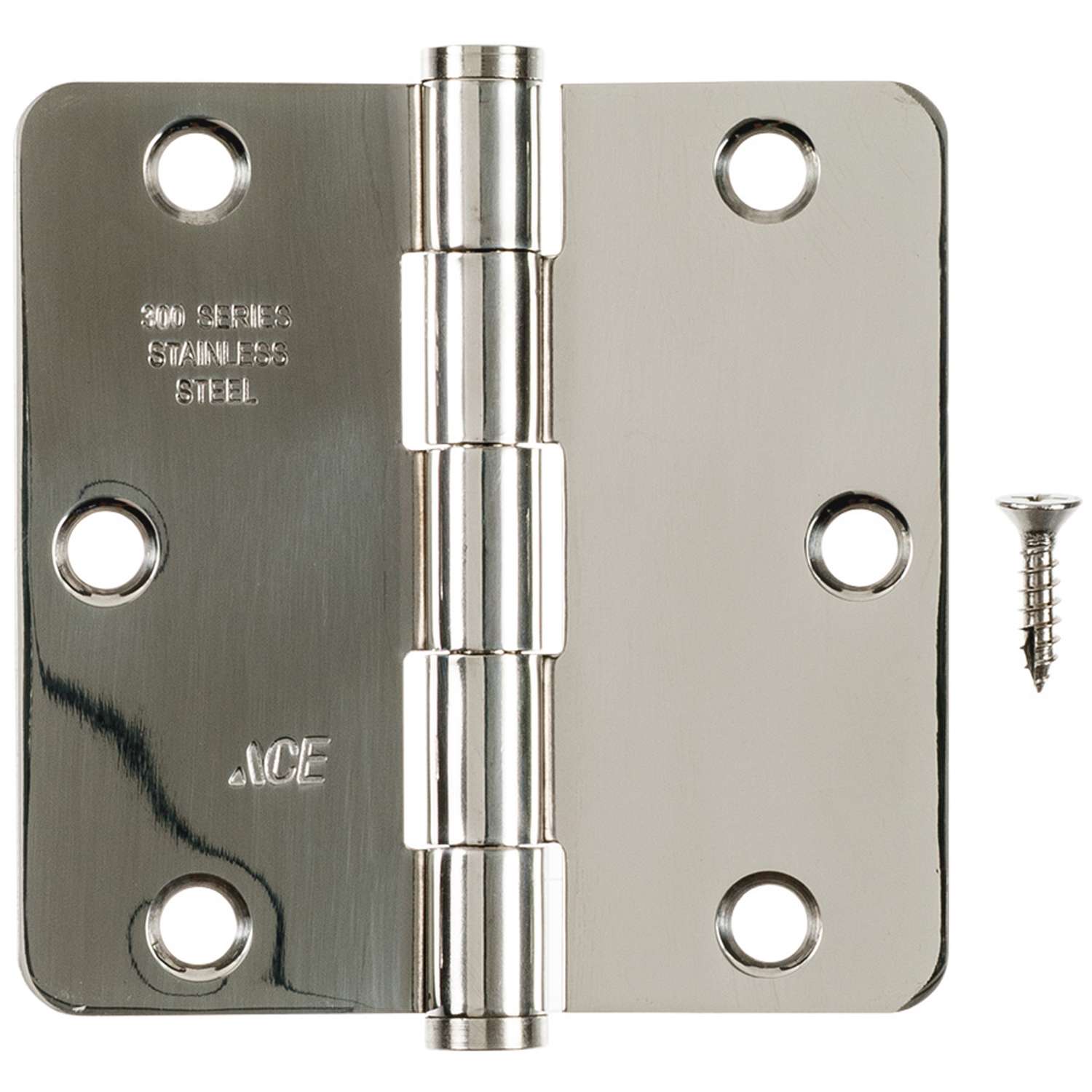 Ace 31/2 in. L Stainless Steel Residential Door Hinge 1 pk Ace Hardware