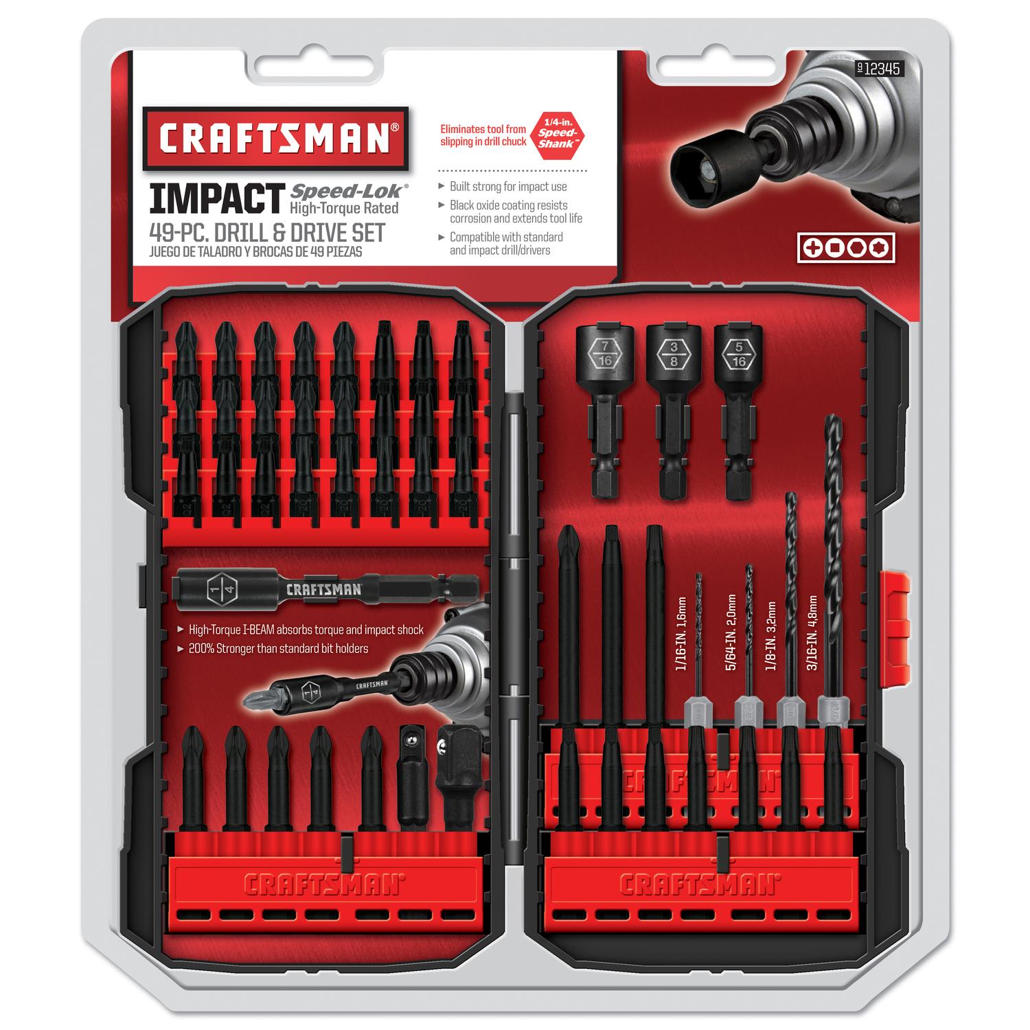 craftsman masonry drill bit set