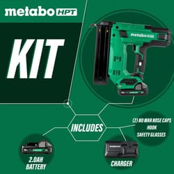 Metabo HPT 18 Ga. 1/4 in. Cordless Crown Stapler Kit