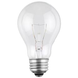 Westinghouse 25 W A19 A-Line Incandescent Bulb E26 (Medium) White 4 pk