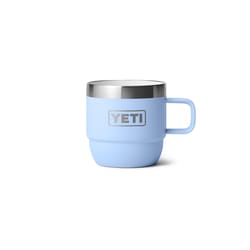 YETI Rambler 6 oz Big Sky Blue BPA Free Espresso Insulated Cup