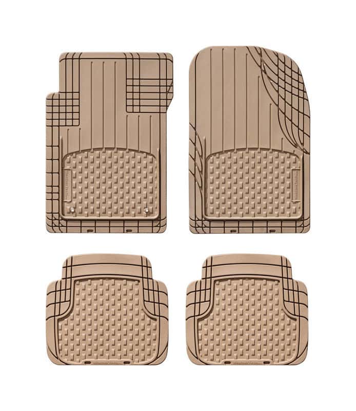 WeatherTech TrimToFit Brown Thermoplastic Elastomer Auto Floor Mats 4