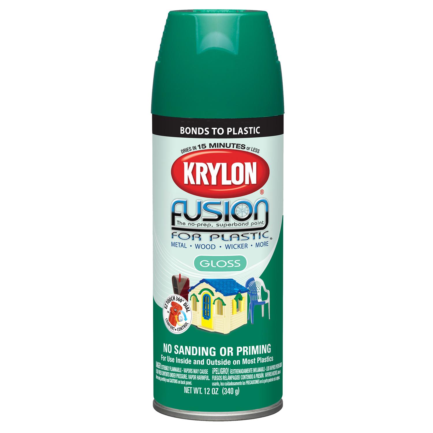 UPC 724504023272 product image for Krylon Fusion 12 oz  Spray Paint Gloss Spring Grass - 6 Pack (K02327001) | upcitemdb.com