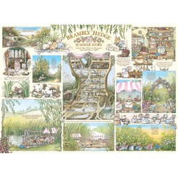 Cobble Hill Brambly Hedge Summer Story Jigsaw Puzzle Cardboard 1000 pc