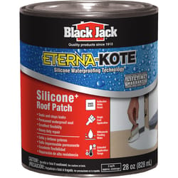 Black Jack Eterna-Kote Gloss Bright White Silicone Roof Patch 28 oz