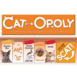 Late for the Sky Cat Opoly Board Game Multicolored