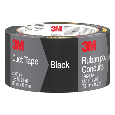 3M Scotch 1.88 in. W X 20 yd L Black Solid Duct Tape - Ace Hardware