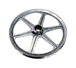 Dial 8 in. D Silver Zinc Blower Pulley