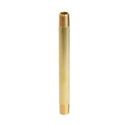 ATC 1/8 in. MPT 1/8 in. D MPT Yellow Brass Nipple 4 in. L