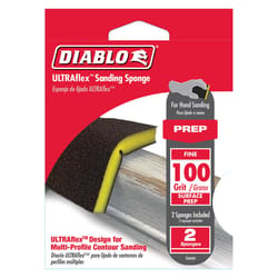 Diablo ULTRAflex 7 in. L X 4-4/5 in. W 100 Grit Fine Block Sanding Sponge