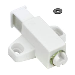 Richelieu Natural White Plastic Magnetic Latch