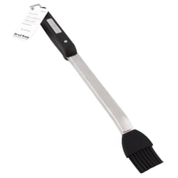 Broil King Imperial Stainless Steel Black/Silver Grill Basting Brush 1 pk