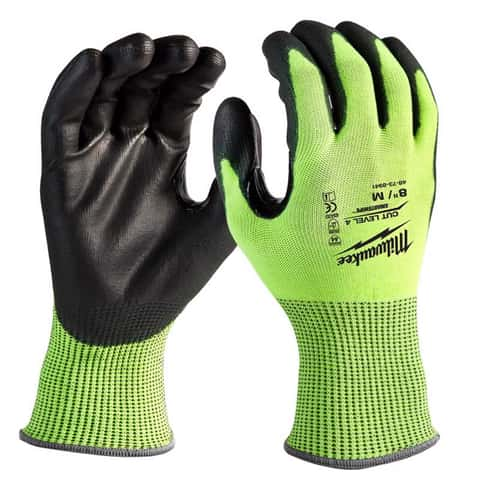 Milwaukee Cut 1 Dipped Gloves - M: : Tools & Home Improvement