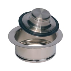 Keeney  Brushed Nickel  Disposal Flange & Stopper 