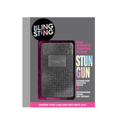 Blingsting - Mink Rhinestone Plastic Stun Gun