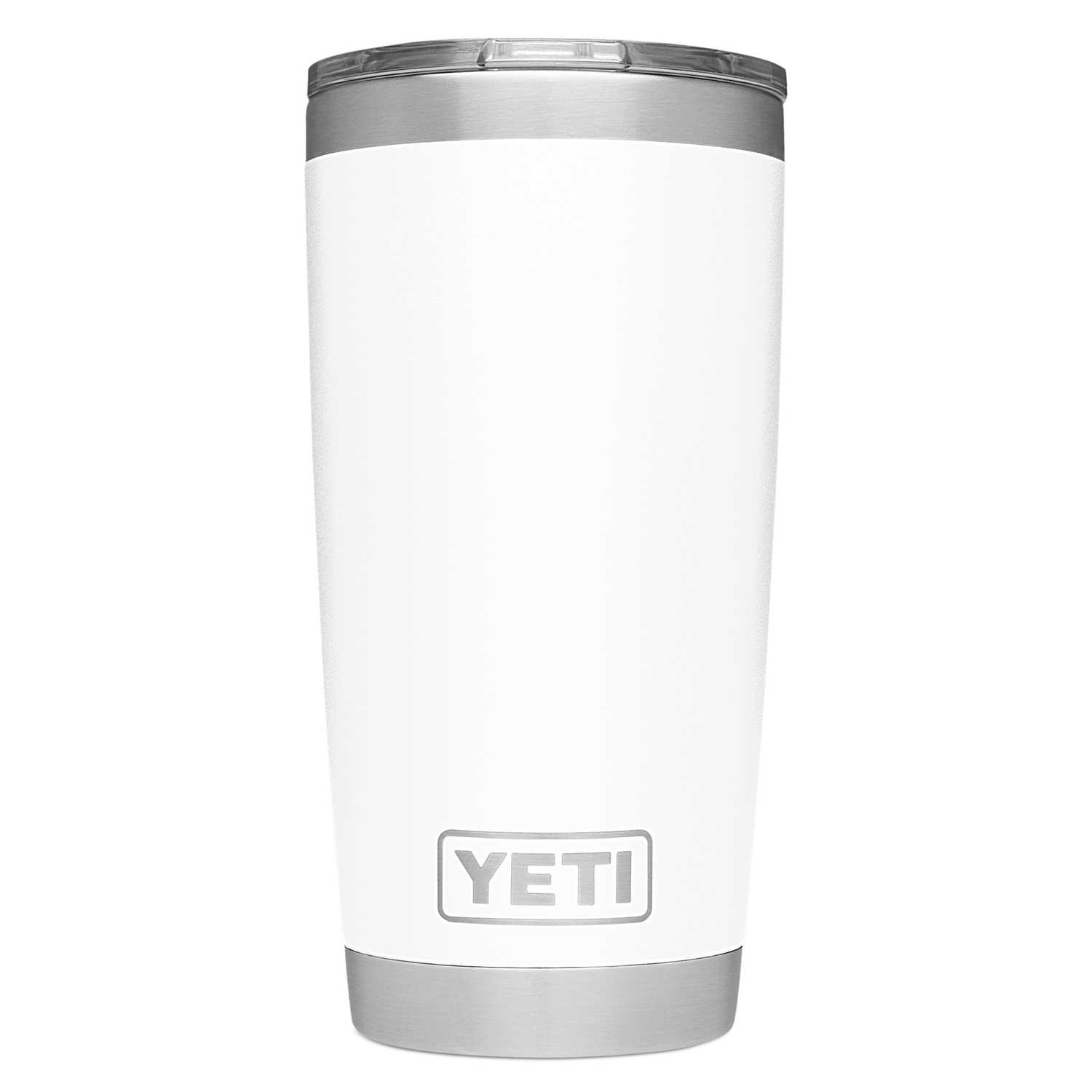 YETI Rambler White Stainless Steel MagSlider Insulated Tumbler BPA Free