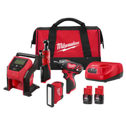 Milwaukee 12V Cordless Brushless 4 Tool Combo Kit