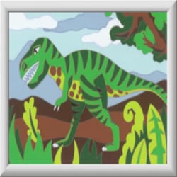 Ravensburger CreArt Roaming Dinosaur Paint By Number Set Multicolored 13 pc