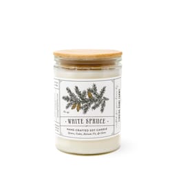 Finding Home Farms White White Spruce Scent Candle 11 oz