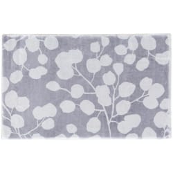 Cozy Living 33 in. W X 21 in. L Silver Dollar Plant Polyester Accent Rug