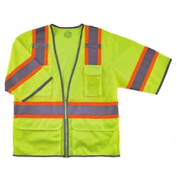 Ergodyne GloWear Reflective Two-Tone Safety Vest Lime L/XL