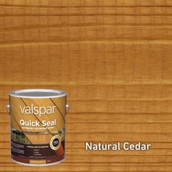Valspar Quick Seal Semi-Transparent Natural Cedar Oil-Based Exterior Stain 1 gal