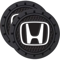 Plasticolor Honda Black Coaster 2 pk