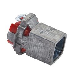 Halex Double Snap Connector 3/8 in. D 5 pk