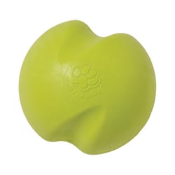 West Paw Zogoflex Green Plastic Jive Ball Dog Toy Small in. 1 pk