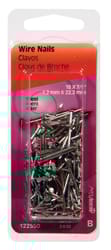HILLMAN Anchor Wire 7/8 in. Wire Bright Steel Nail Flat Head