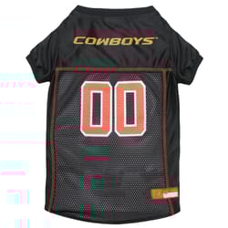 Pets First Team colors Oklahoma State Dog Jersey Large