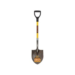 Structron S700 SpringFlex Steel Round Shovel Fiberglass Handle