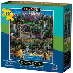 Dowdle Olympic Personal Puzzle Cardboard/Paper Multicolored 500 pc