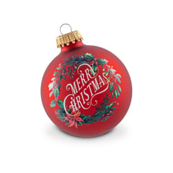 Krebs Assorted Glitter Ball Ornaments