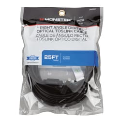 Monster Just Hook It Up 25 ft. L Digital Optical Toslink Cable