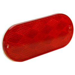 Hopkins Red Rectangular Reflector 2 pk