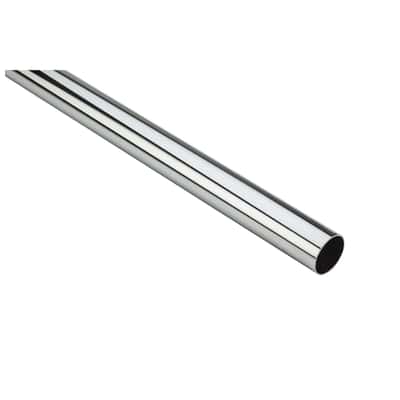 National Hardware 96 in. L x 1.32 in. Dia. Chrome Steel Closet Rod - Ace Hardware