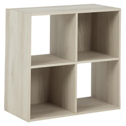 Signature Design by Ashley Socalle 23.82 in. H X 23.74 in. W X 11.81 in. D Natural Wood Shelf