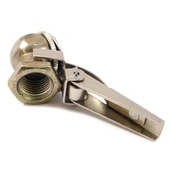 Forney Steel Air Chuck with Snap-On Clip 1/4 in. Female 1 pc