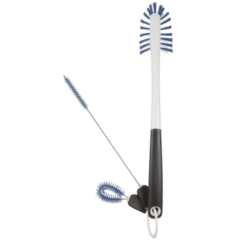 OXO Good Grips Medium Bristle Plastic/Rubber Handle Deep Clean Brush Set -  Ace Hardware