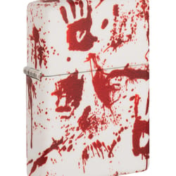 Zippo White Bloody Hand Lighter 1 pk